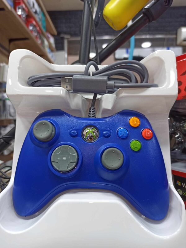 Manette XBOX  360 Avec FIL BLUE - Image 2