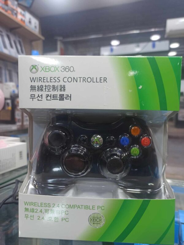 Manette XBOX 360 Sans Fil Noir - Image 3