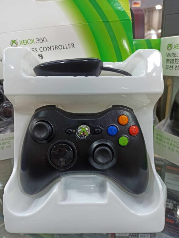 Manette XBOX 360 Sans Fil Noir - Image 4