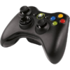 Manette Xbox 360 Noir fils