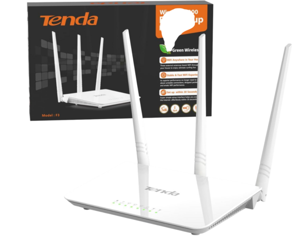 Tenda F3 Routeur WiFi N300, Routeur sans Fil