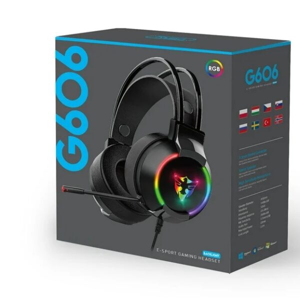 Gaming Headset e-sport g606 USB 7.1 - Image 2